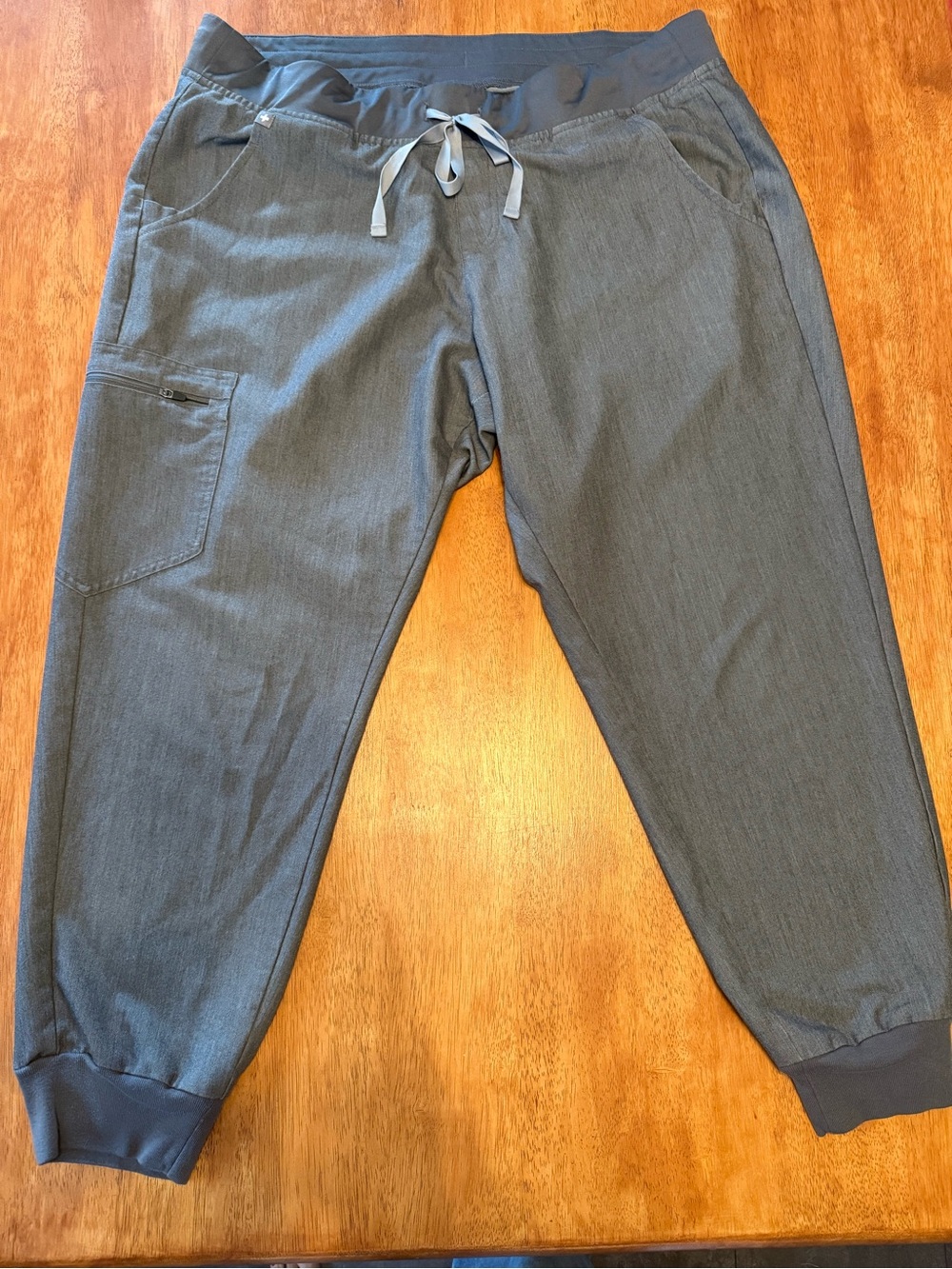 FIGS X-Large Petite Zamora in Graphite